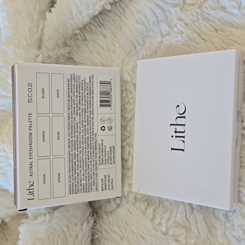 Lithe Radiant Eyeshadow Palette - Pink, Gold, White, Black, Brown - Picture 7 of 7